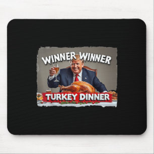 Mousepad Ganhador de Trump Engraçado Turquia Janta