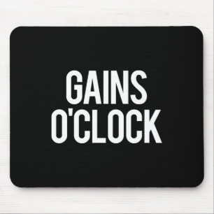 Mousepad Ganhos da tarde Engraçados Gym Pesando Montagem de