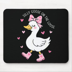 Mousepad Ganso Bobo do Dia dos Namorados à Solta Coquete La
