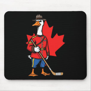 Mousepad Ganso Canadense Montaria Hockey Folha de Bordo Can