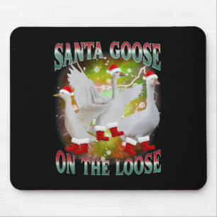 Mousepad Ganso De Natal No Bobo De Papais noeis Perdidos Ga