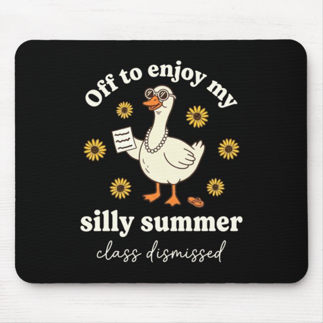 Mousepad Ganso de Verão Bobo Cl Dispensado (Frente)