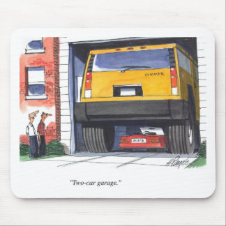Mousepad Garagem de dois carros