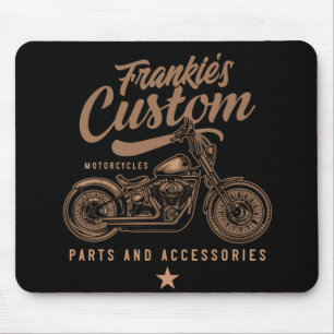 Mousepad Garagem personalizada de motocicleta personalizada