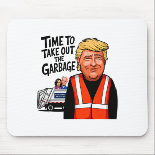 Mousepad Garbyge Para Trump 2024 É Um Momento Engraçado Par