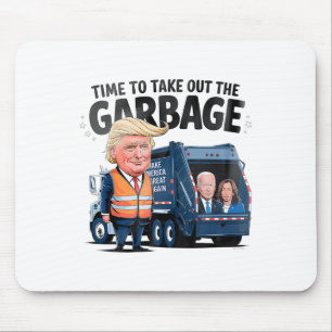 Mousepad Garbyge Para Trump 2024 É Um Momento Engraçado Par