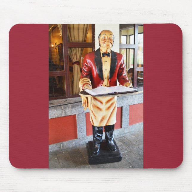 Mousepad Garçom modelo (Frente)