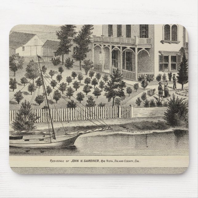 Mousepad Gardiner res, Benicia Arsenal (Frente)