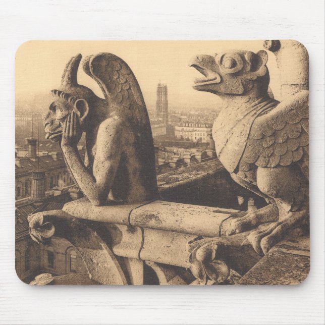 Mousepad Gárgula de Notre Dame (Frente)
