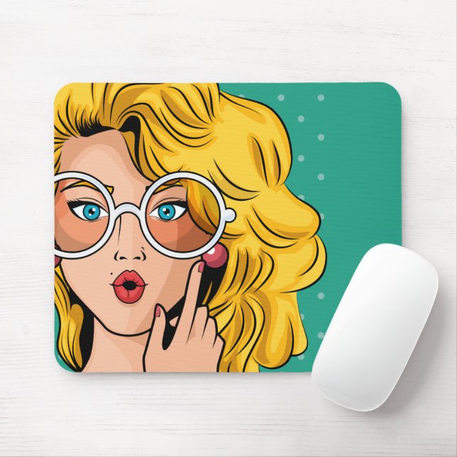 Mousepad Garota #1 (Com mouse)