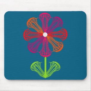 Mousepad Garota Bonita de Lacrosse . Jogadora de Lacrosse S