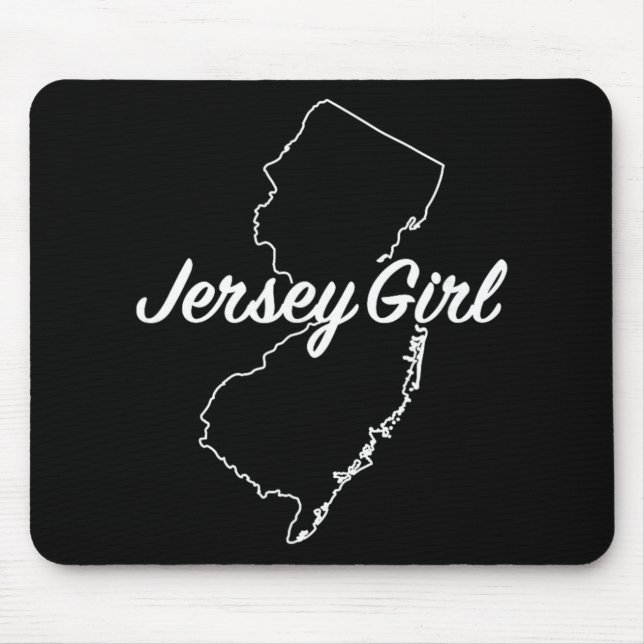 Mousepad Garota de Jersey Nova Jersey (Frente)