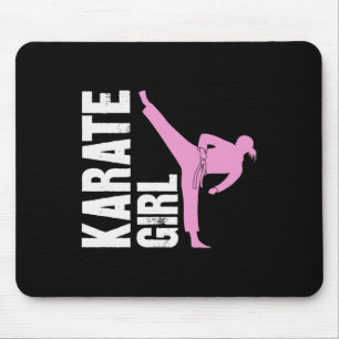 Mousepad Garota de Karate Artes Marciais Garotas Autodefesa