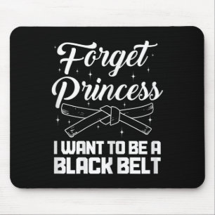 Mousepad Garota de Karatê Artes Marciais Mma Jiu Jitsu Kick