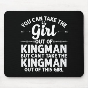Mousepad Garota De Kingman Az Arizona Presente Divertido La