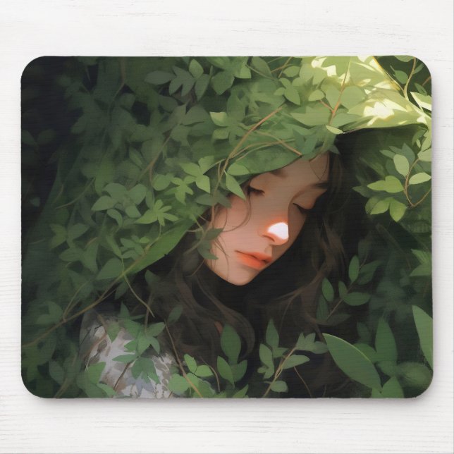 Mousepad Garota Dormindo (Frente)