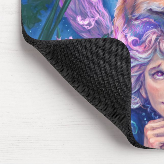Mousepad Garota e a fantasia de magia (Canto)