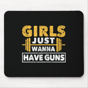 Mousepad Garota Engraçada, Garotas-Atletas Querem Ir