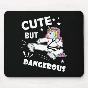 Mousepad Garota Karate Engraçada Dão-de-presente de anivers