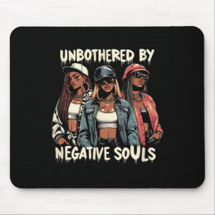 Mousepad Garota Negra Desligada Por Garota Negra