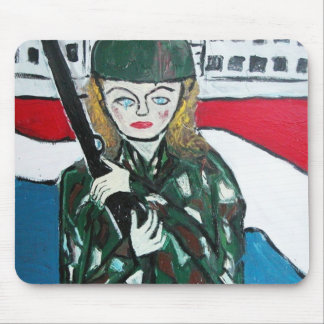 Mousepad Garota Soldado