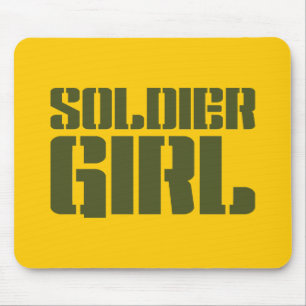 MOUSEPAD GAROTA SOLDADORA