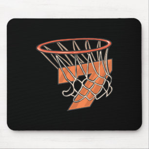 Mousepad Garoto de 7 anos de idade de basquete de aniversár