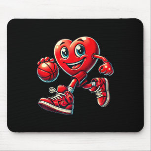 Mousepad Garotos de basquete de dia de os namorados Meninas