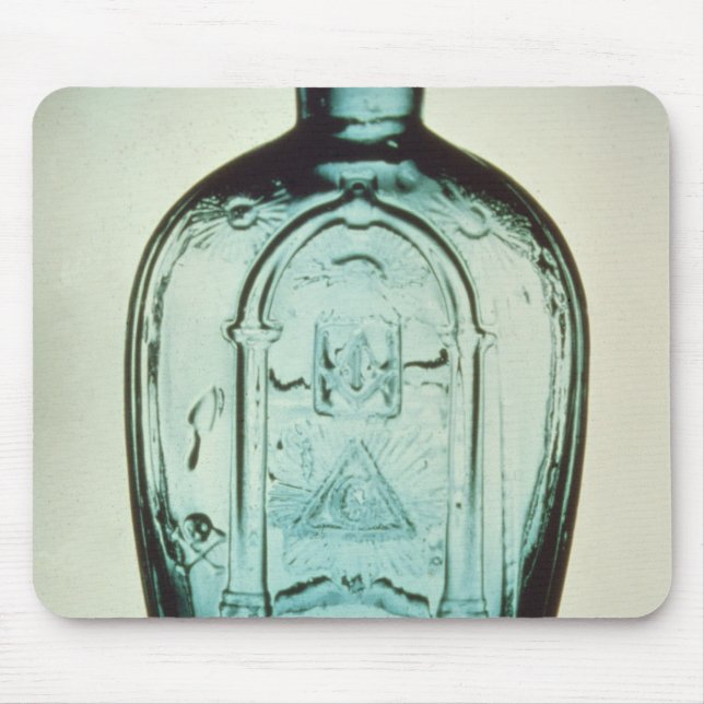 Mousepad garrafa maçónica Molde-fundida (Frente)