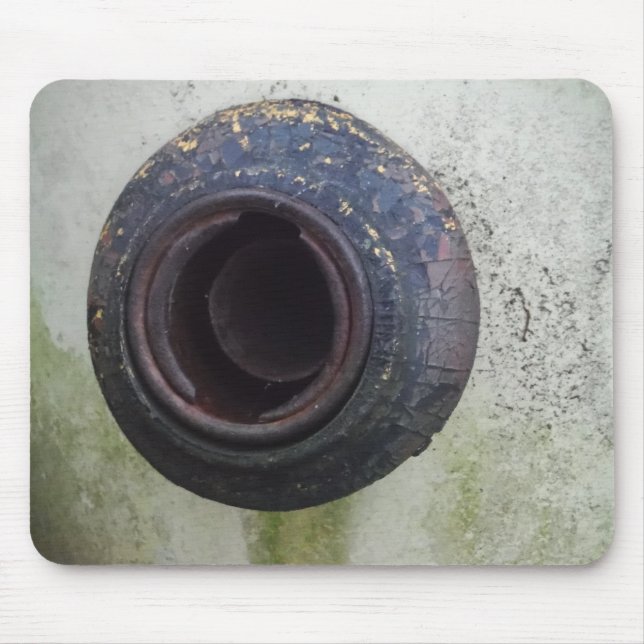 Mousepad gás de caminhão verde e branco (Frente)