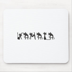 Mousepad Gata Diversão De Gato, Garotas De Gato Para Harris