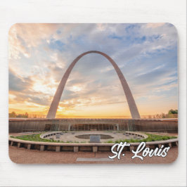 Mousepad Gateway Arch National Park, Missouri, EUA