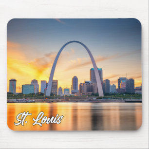 Mousepad Gateway Arch, Rua Louis, Missouri, EUA