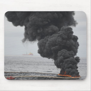 Mousepad Gathered concentrou queimaduras do óleo
