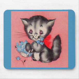 Mousepad gatinho doce