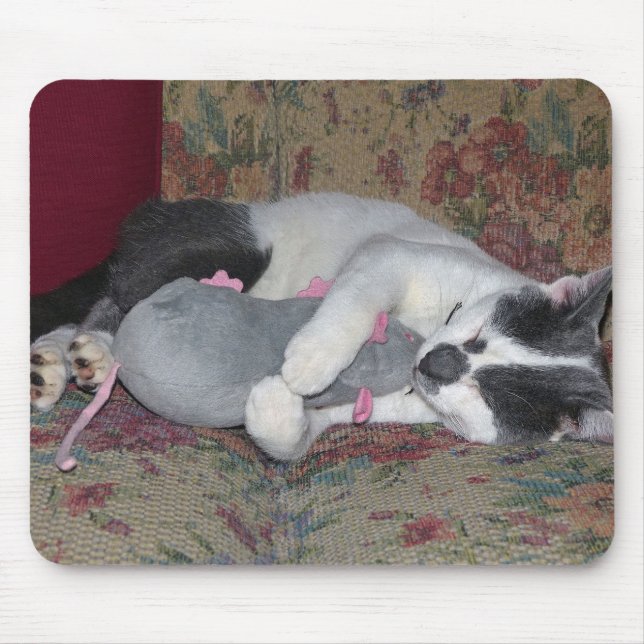 Mousepad Gatinho Dormindo (Frente)