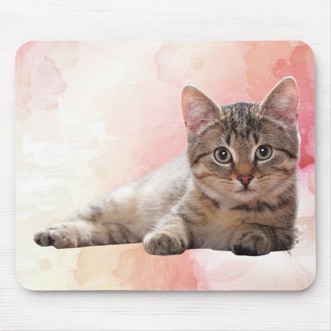 Mousepad Gatinho Gato (Frente)