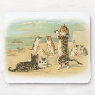 Mousepad Gatinhos da praia