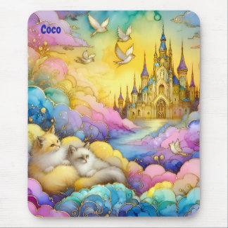 Mousepad Gatinhos de Nuvens de Cristal COCO ~Cristal ~ Mous