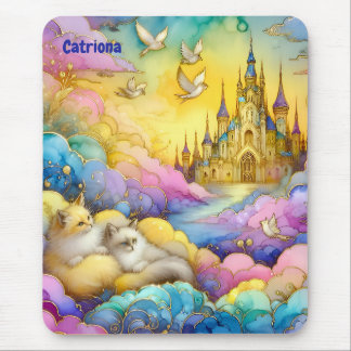 Mousepad Gatinhos de Nuvens do Castelo Cristal CATRIONA ~Mo
