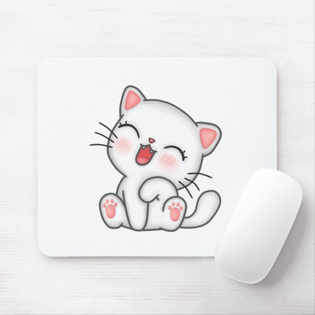 Mousepad Gato (Com mouse)