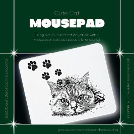 Mousepad Gato