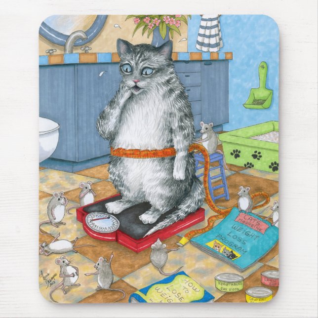 Mousepad Gato 579 (Frente)