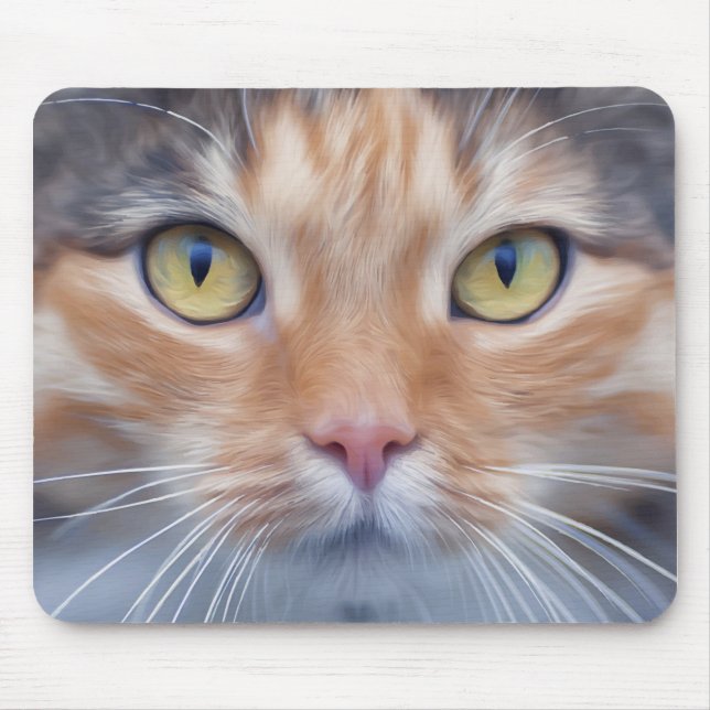 Mousepad Gato Adorável de Gatinha (Frente)