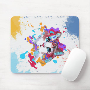 Mousepad Gato Adorável Personalizado Presentes para gatos