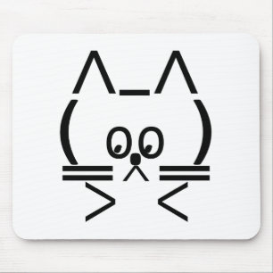 Mousepad Gato ASCII