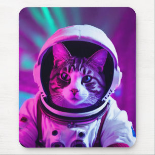 Mousepad gato astronauta
