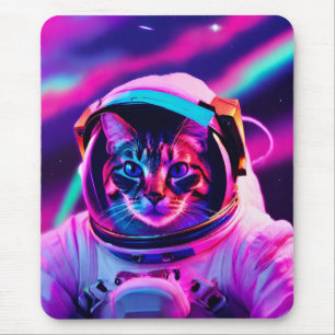 Mousepad gato astronauta