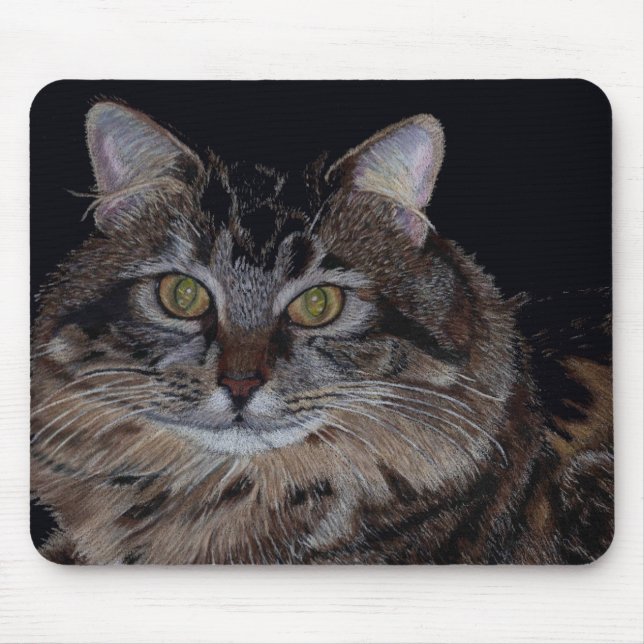 Mousepad Gato bonito de Maine Coon (Frente)