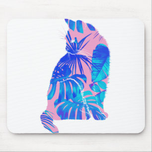 Mousepad gato botânico